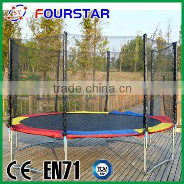 Fourstar wholesale 12ft trampoline tent trampoline net trampoline jumping mat