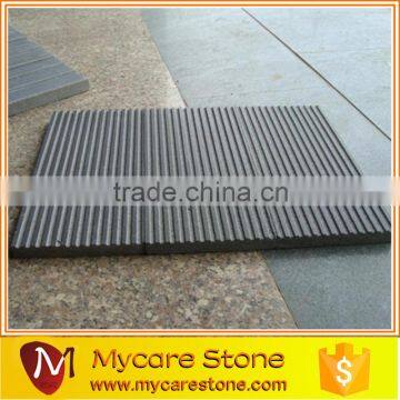 Natural Dark Grey Basalt Floor and Wall Tile Polished Dsurface photo-6