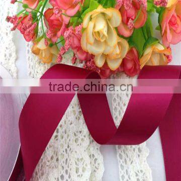 wholesale 2015 new design Custom Printed Logo 100% polyester ribbon, ribbon bow/flower