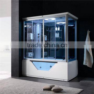 Complete shower and massage steam shower room