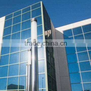 LOW-E energy saving exterior glass curtain wall glass