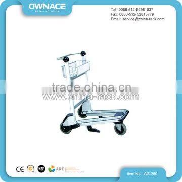 Stardard Style Convenient Metal And Aluminium Airport Trolley