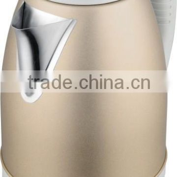 New Design 360 Degree Rotation Stainless Steel 1.8l electric kettle with ce/cb approval