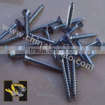 Hardware Accessories 3.0*40mm Countersunk Head Fibreboard Screw