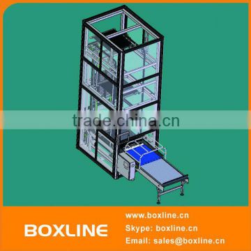 Warehouse vertical belt conveyor