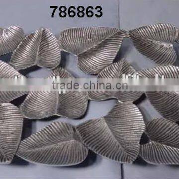 Home & Table Aluminium Metal Casted Fruit Dish Fruit Plate Fruit Basket Mirror Polish