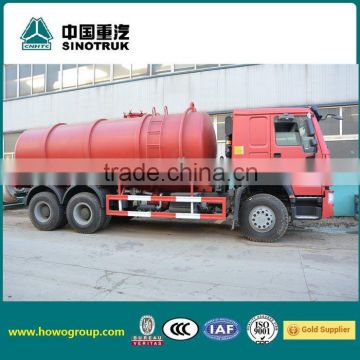 Sinotruk HOWO 6x4 Vacuum truck sale