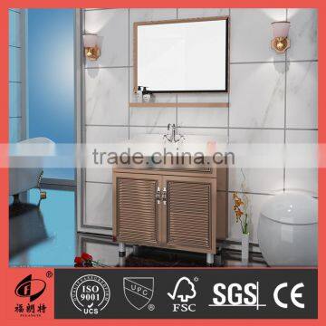 Rose Golden Color Stainless Steel Bathroom Vanity 1022