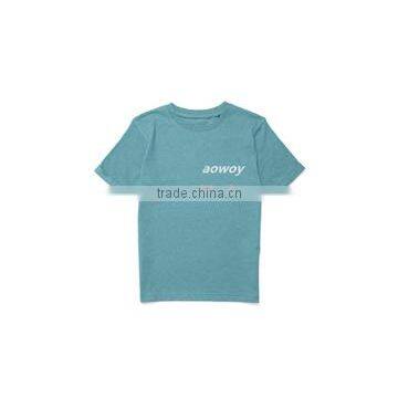 custom logo imprinted boys basic pocket t shirt boys33