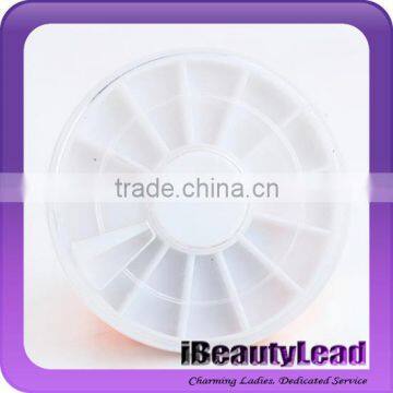 6cm 12 Chambers Rhinestones Glitter Decoration Empty Nail Container photo-4