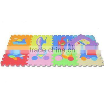 Anti-Bacteria Kamiqi EVA foam floor Jigsaw puzzle mats for educational use