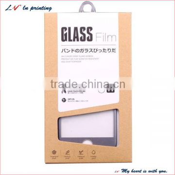 high quality printd hanging phone film packaging box made in shanghai