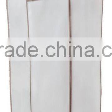 Beige Color Dress Clothes Garment Storage Bag With PVC Window photo-2