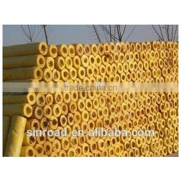 CE & ASTM Certificated Water Insulated Fireproof Rockwool Pipe / Tube InsulationProducts Made in China photo-4