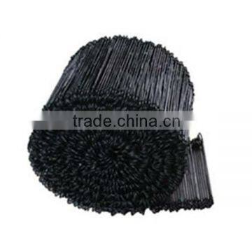 pvc coated double Loop end Tie iron Wire for tie wire