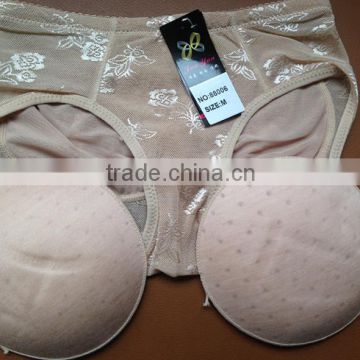 2014 Plus thigh Push up Panty with Cotton Padded 3806 cotton bikini sexy girls teen panties