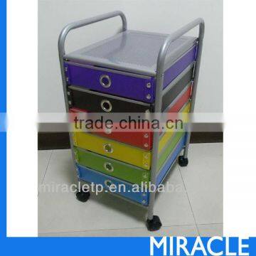 6 Drawers Storage Rolling Cart Organizer