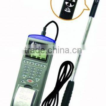 Mini Vane Air Flow Datalogger with Printer Air Speed/Volumb/Wet Bulb Datalogger AZ98792