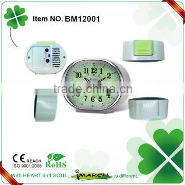 2016 high quality sweep table alarm clock/selling well all over the world BM12001