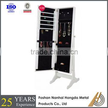 Modern MDF Wooden jewelry cabinet mirror