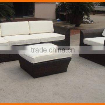 Cube Corner Sofa Set Living Room Rattan Furniture Factory