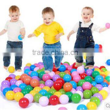 Inflatable colorful small ocean balls for kids