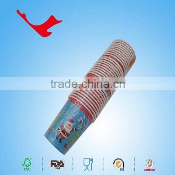 singal wall christmas tree paper cup paper cup design