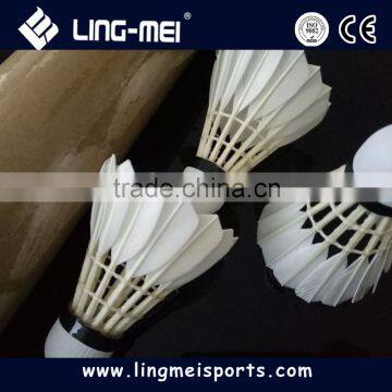 Lower Price Oem Badminton Goose Feather Shuttlecocks Supplier photo-3