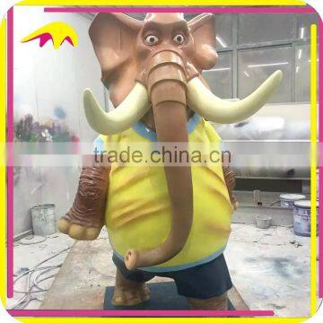 KANO0911 Theme Park Attractive Life Size Animal Fiberglass Cartoon photo-5