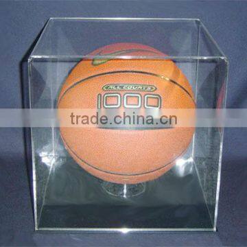 High quality gloss good acrylic bins for collect basket ball