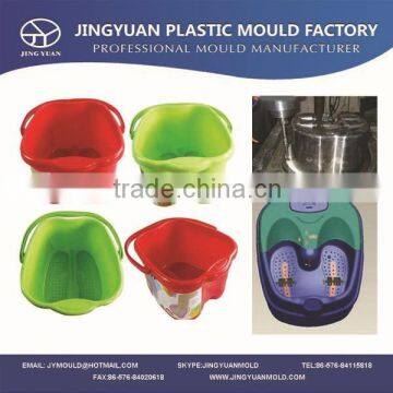 Factory price colored hydrosana plastic foot spa bucket mould/molding