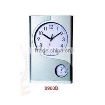 home decoration plastic weather station wall clock