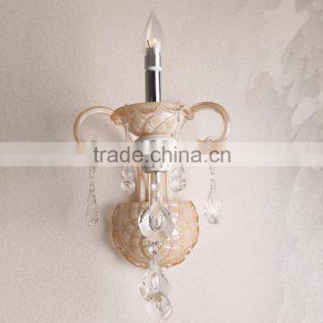 Single light lighting fixture wall lamp