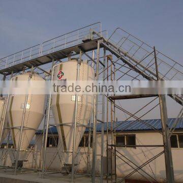 feed storage silo for chicken farming