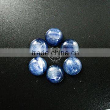 14mm blue kyanite round cabochon special jewelry findings supplies for ring,earrings 4110121