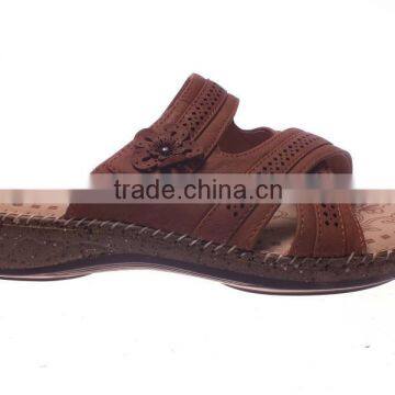 Ladies Shoes Free Samples Fashion Design Mark-thread Sole Slipper