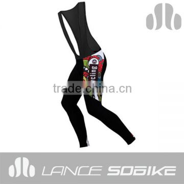 hot sale new design Sublimated Compression Cycling Bib Tights