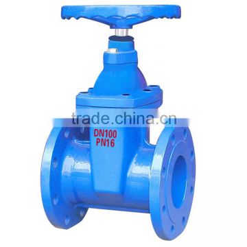 fine craft flanged stem gate valve pn25 manual operation