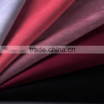 high quality polyester spandex knitted suede