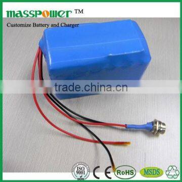 28 cells li-ion battery pack 24v 10ah