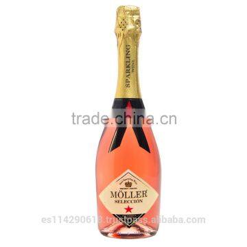 Moller Rose Wine Semi-dry Sparkling Wine 6x75cl