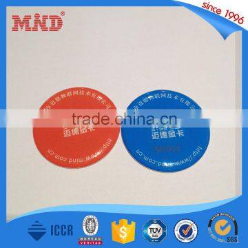 MDE191 NFC Practical RFID Epoxy Crystal Tag With 3M Adhesive
