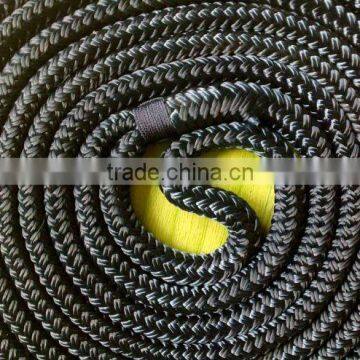 double layer braided rope with eye