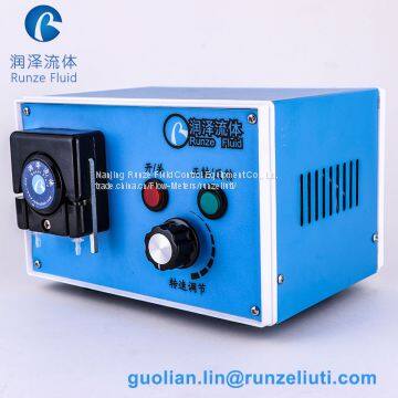 filling machine peristaltic pump