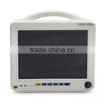 2016 New Design ETCO2 End Tidal CO2 12 Inch Patient Monitor With 6 Parameters ECG, NIBP, SPO2, TEMP, RESP, PR photo-3