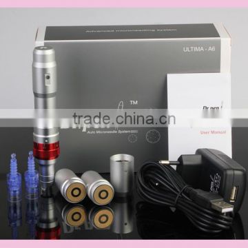 Wholesale Manufacture Dr.pen A6 Wireless DermaPen with 2 battery