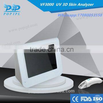 UV Skin Analyzer VF5000 factory china manufacturers support win 10 win 8 uv skin analysis machine