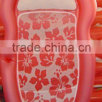 inflatable mesh mattress/beach mattress