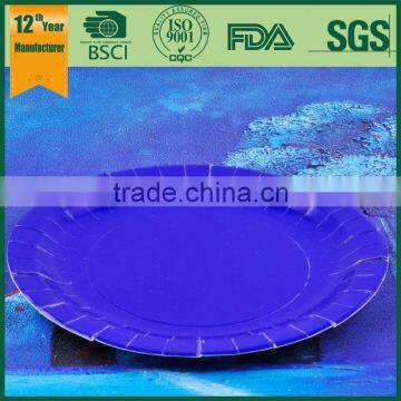Paper Plate, Gold Paper Plate, Disposable Paper Plate