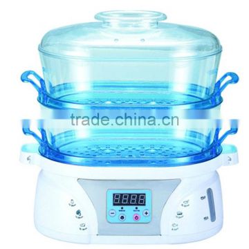 keep warm plastic electric food steamer steam cooker